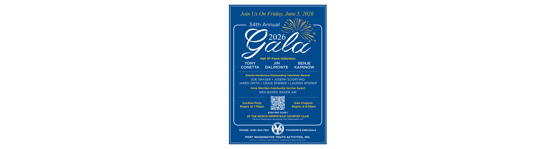 2026 PYA Gala